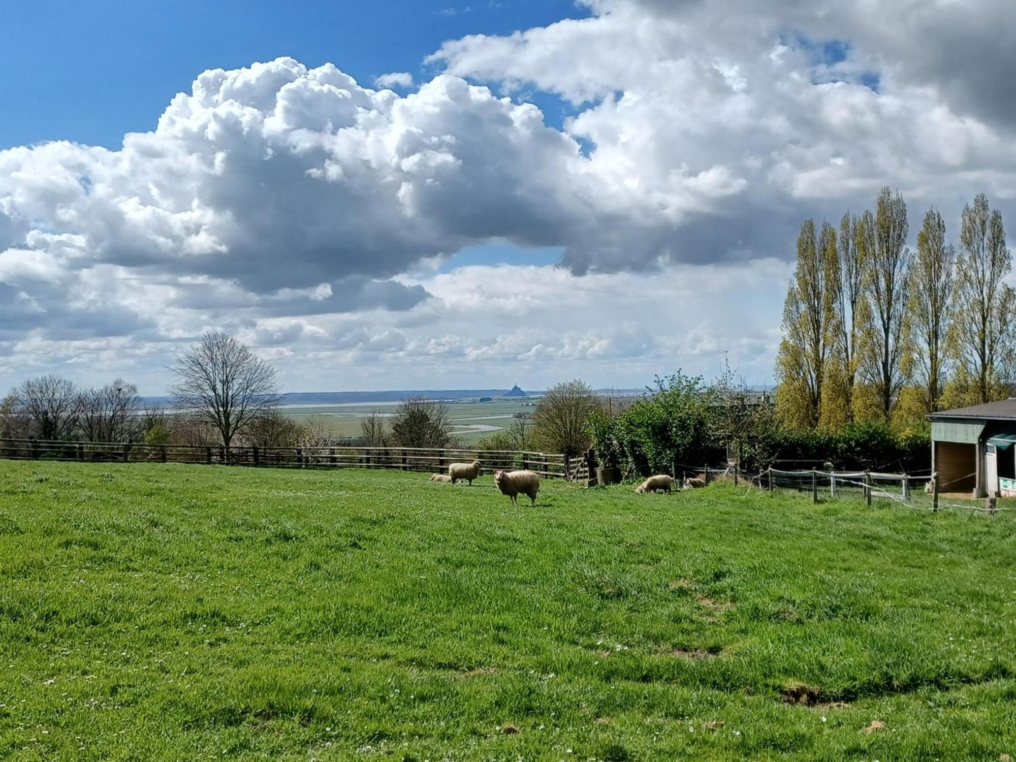 Joli Appartement Avec Vue Sur La Baie Avranches Eksteriør bilde